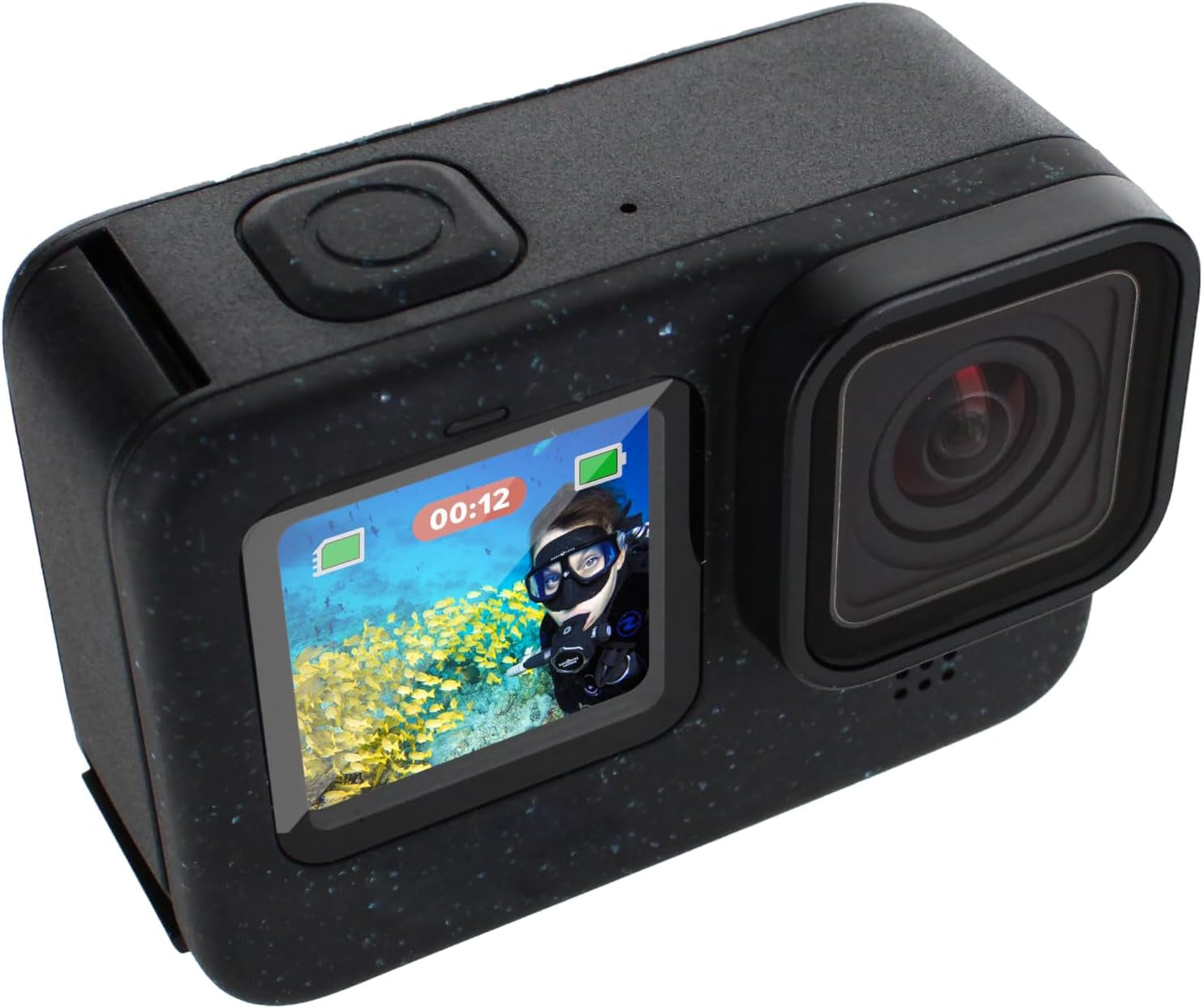 HERO12 (Hero 12) Black - Waterproof Action Camera with 5.3K HDR Video, 27MP Photos, 1/1.9" Image Sensor, Live Streaming, Webcam, Stabilization + 64GB Card & 50 Piece Accessory Kit - Bundle