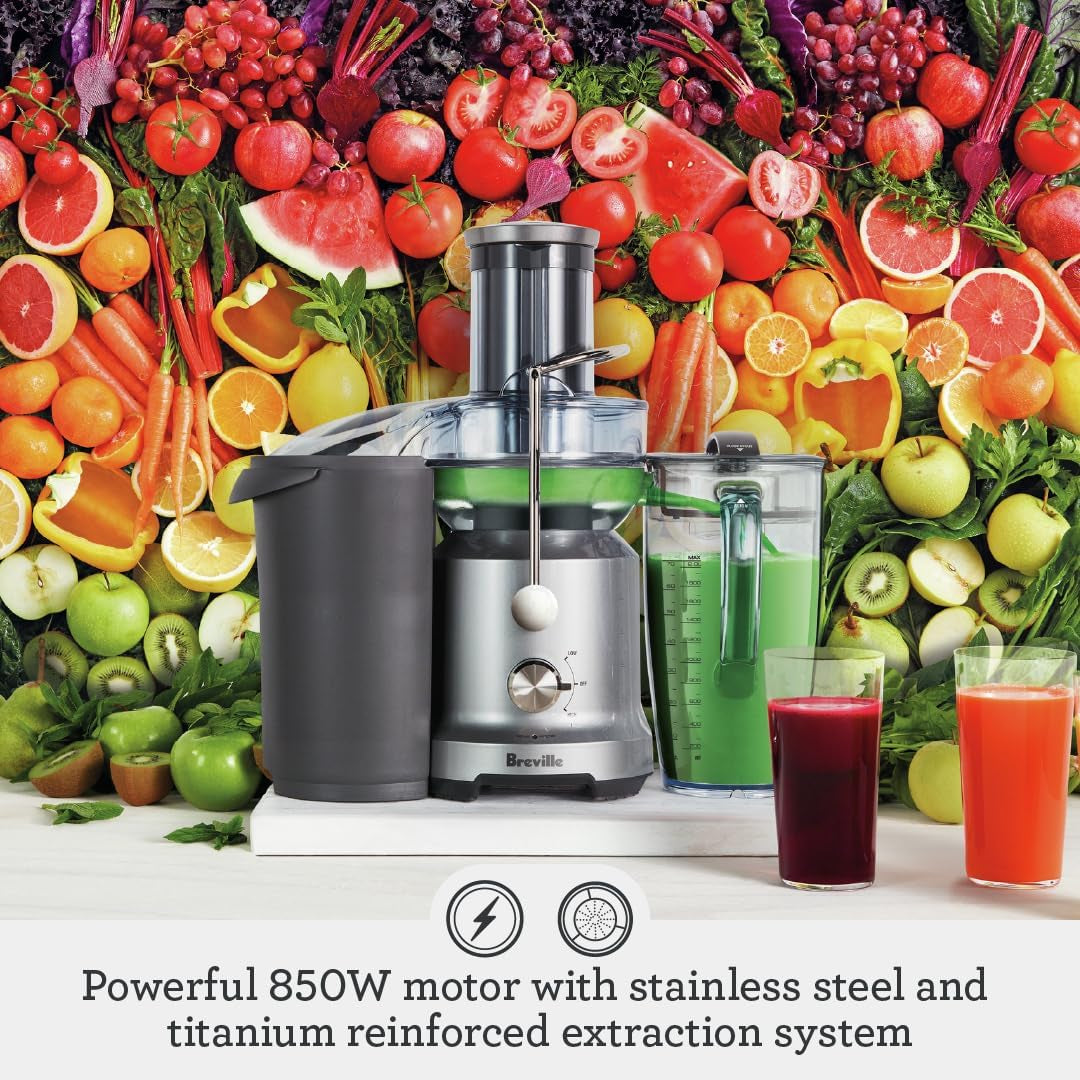 BJE430SIL Juice Fountain Cold, 70 Oz, Silver
