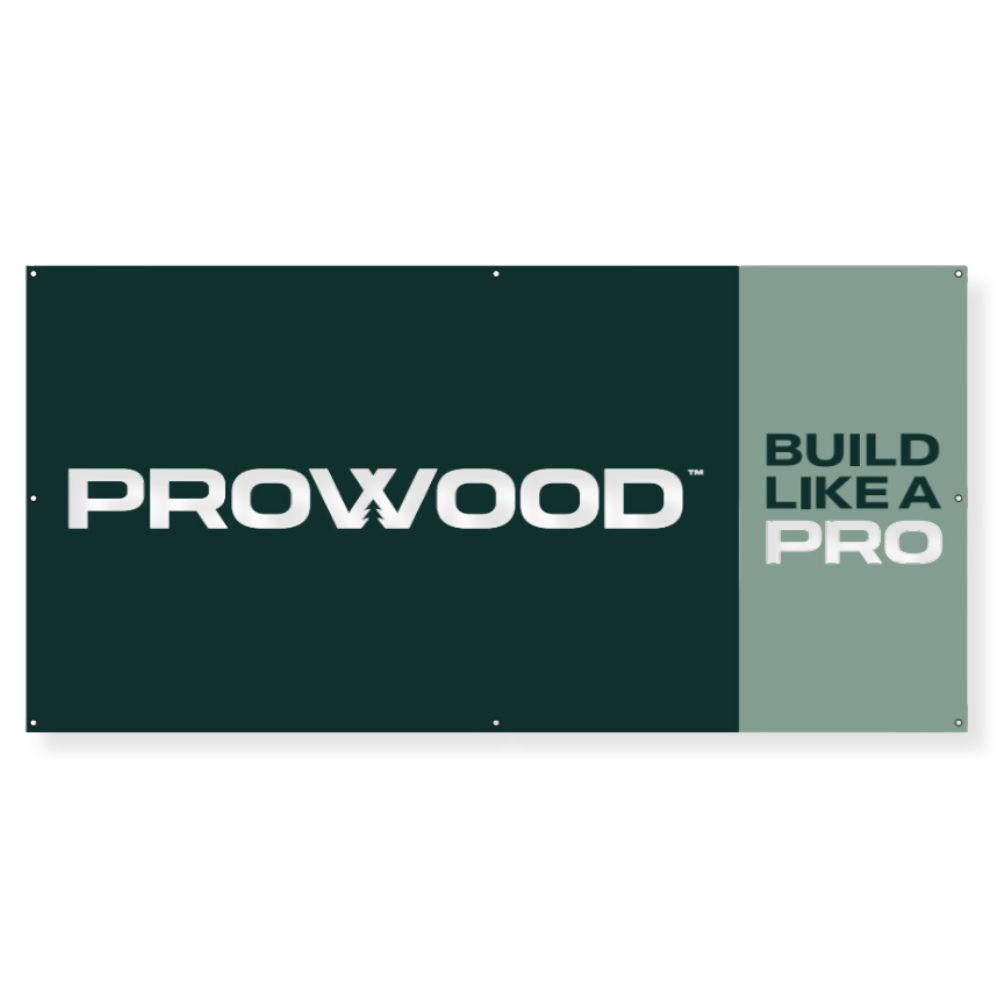 ProWood Standard Vinyl Banner