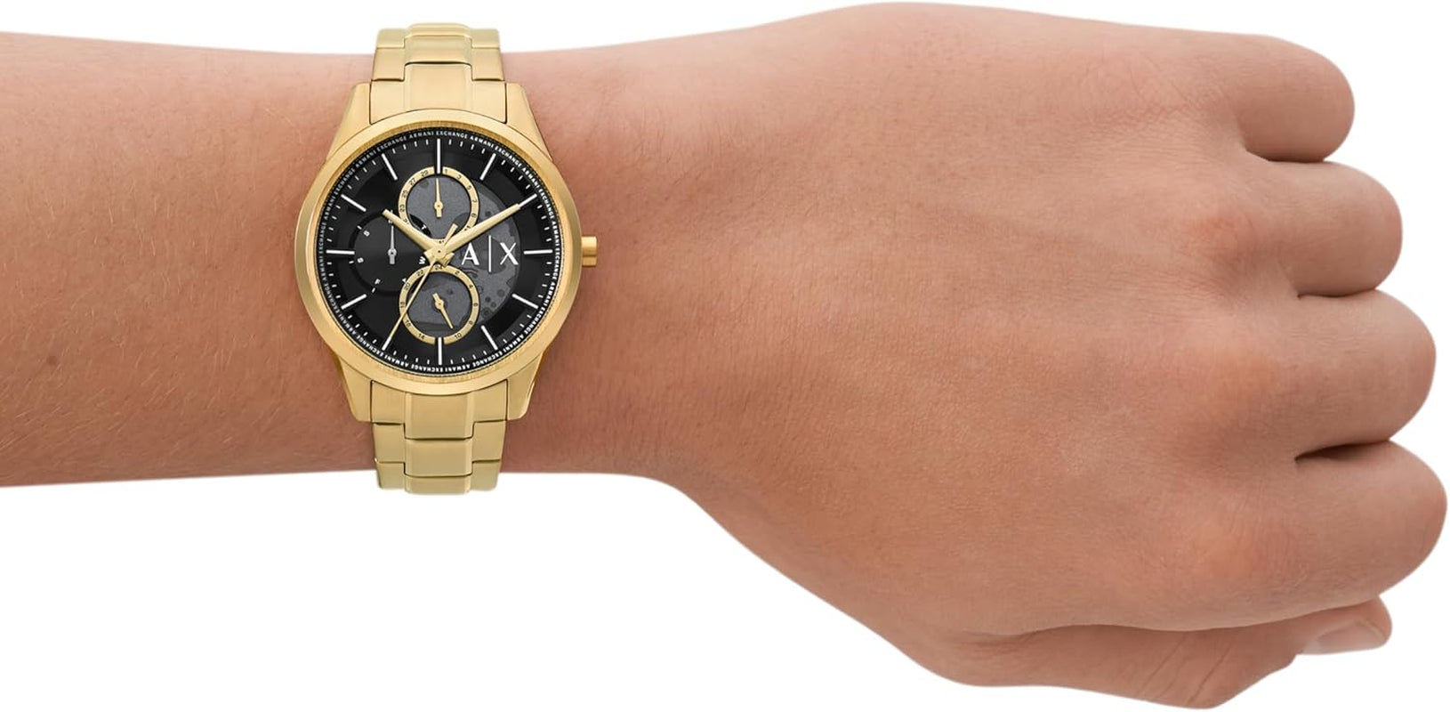 A|X Armani Exchange Multifunction Watch for Men with Leather or Stainless Steel Band