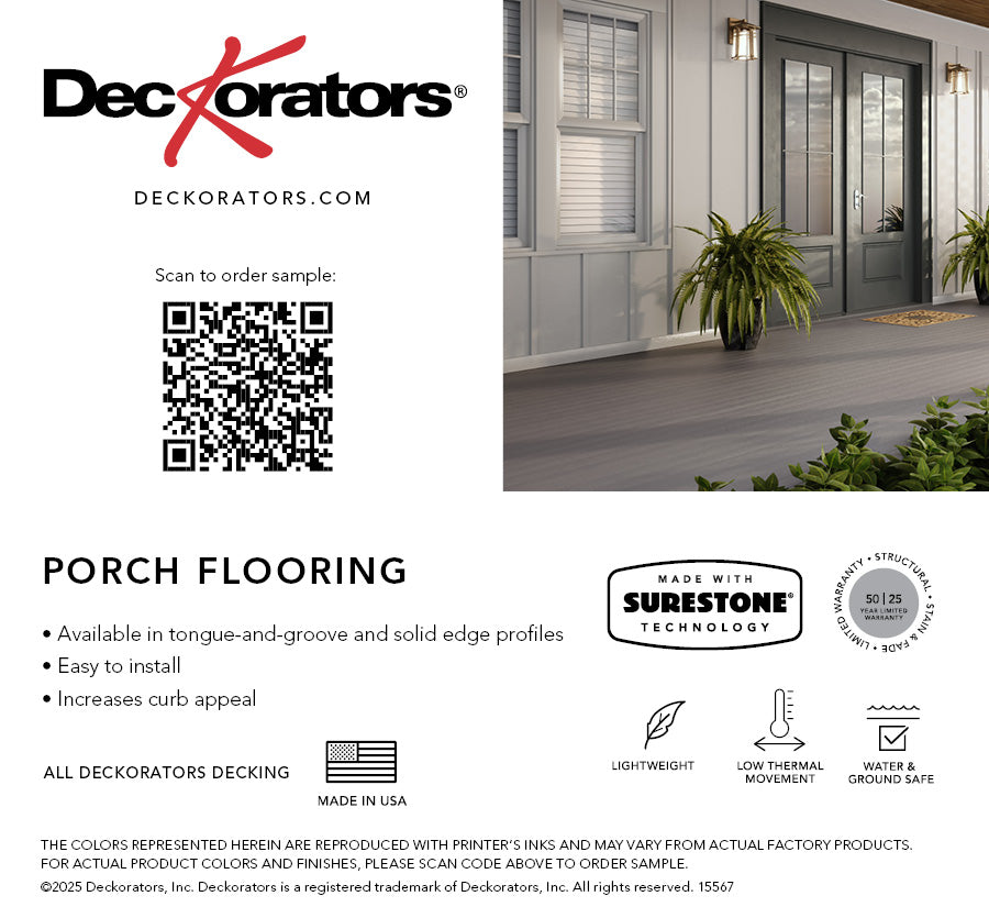 Independent Retailer Decking Swatch Cards