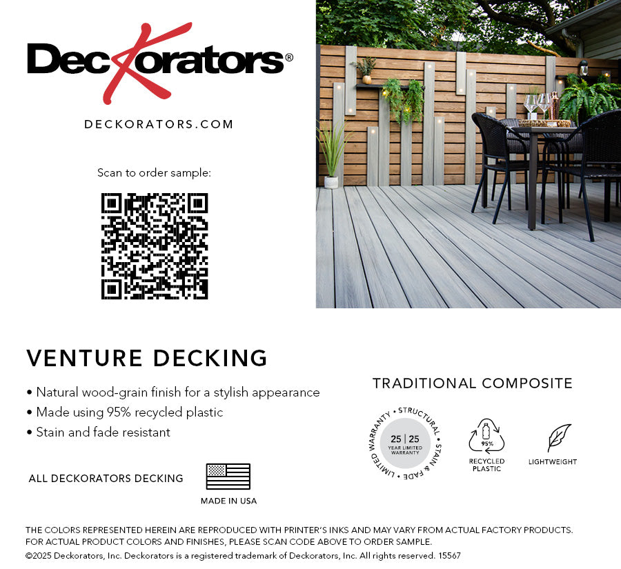 Independent Retailer Decking Swatch Cards
