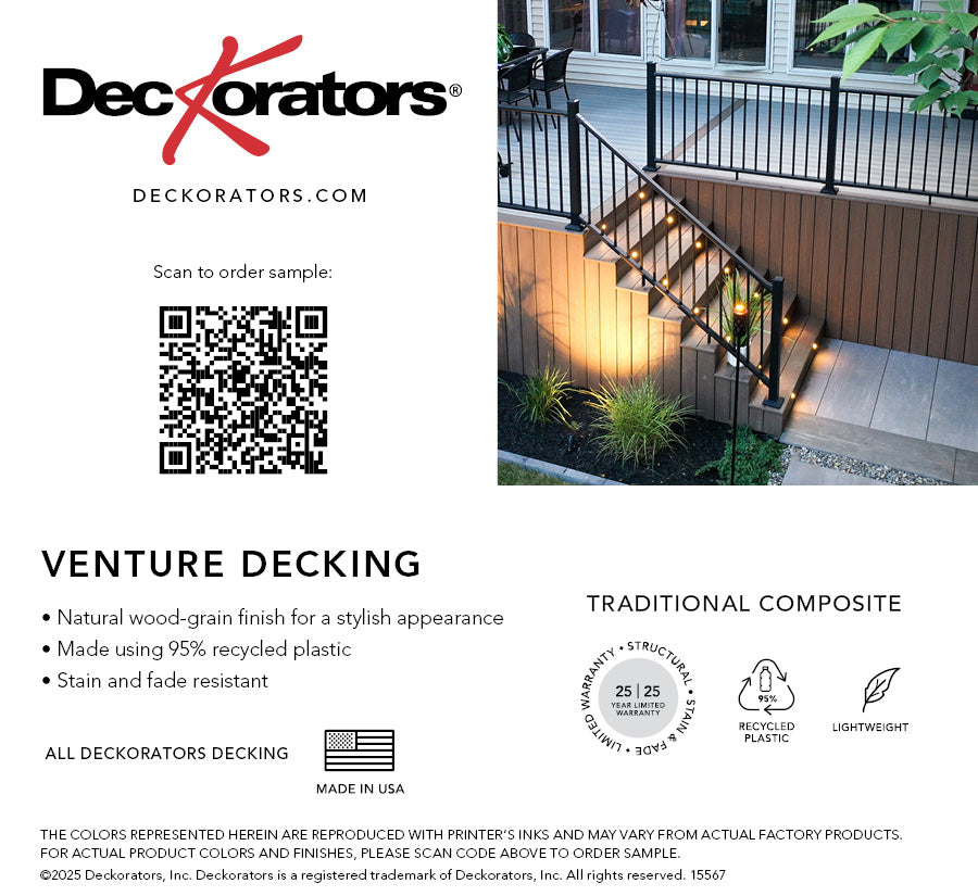 Independent Retailer Decking Swatch Cards