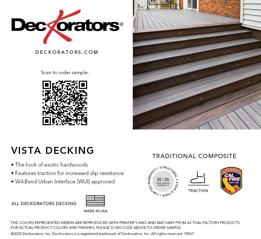 Independent Retailer Decking Swatch Cards