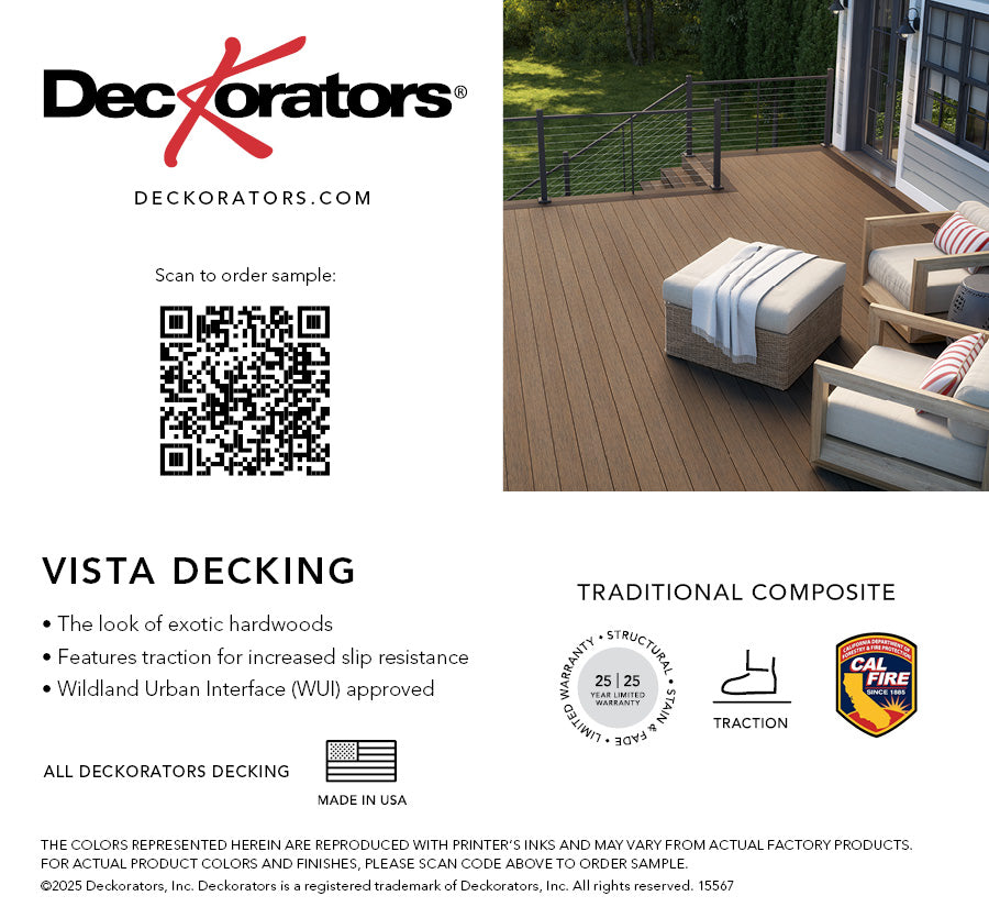 Independent Retailer Decking Swatch Cards
