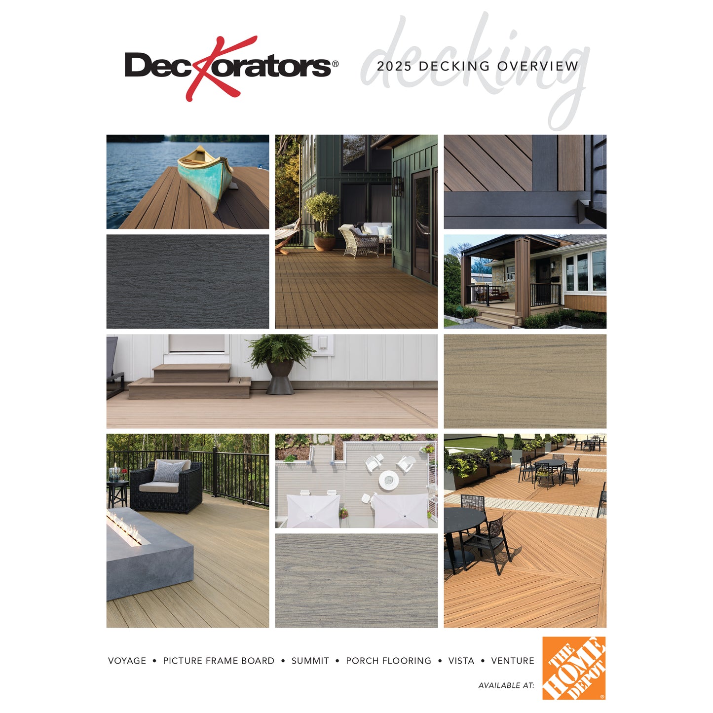 Home Depot Decking Overview Brochure