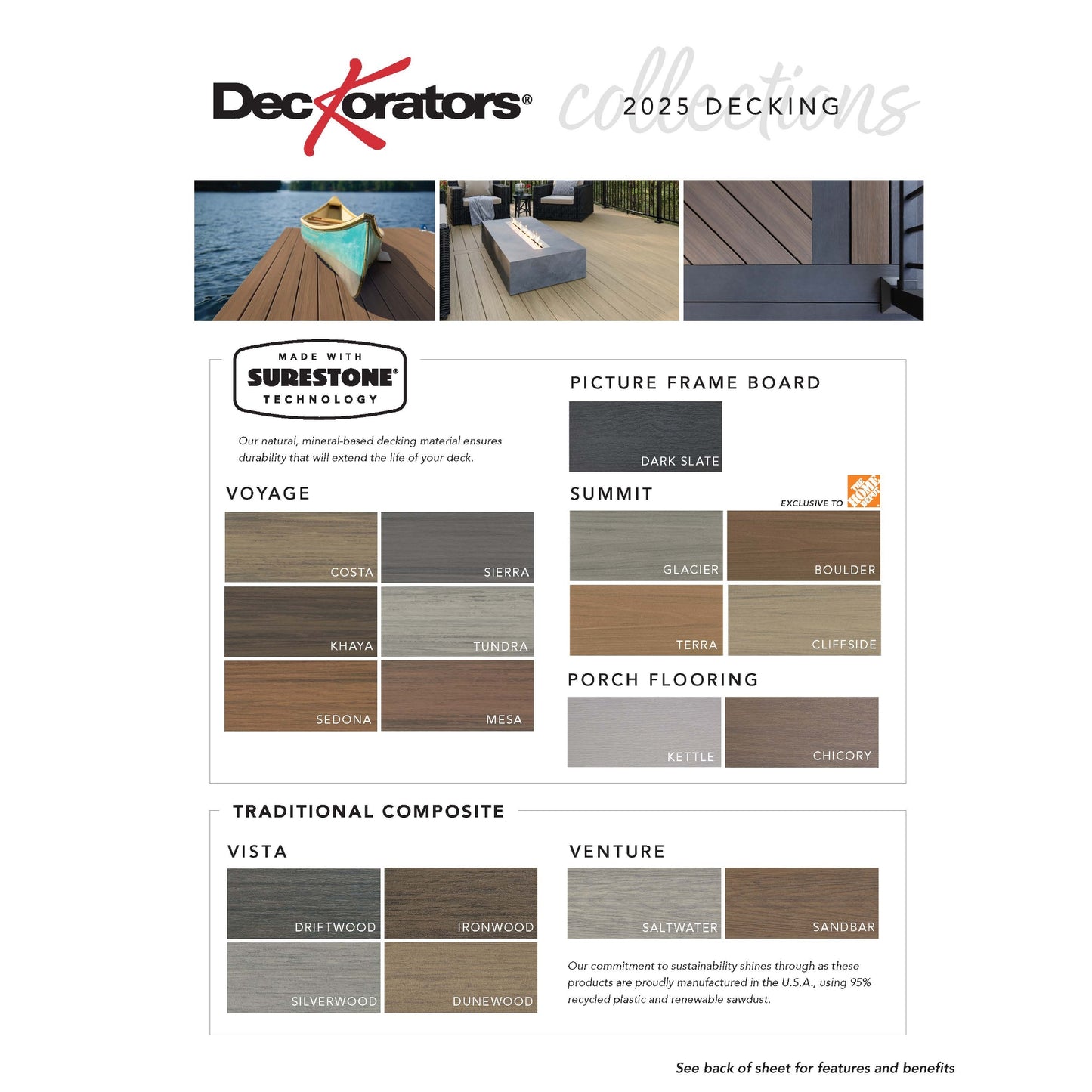 Home Depot Decking Overview Tear Pads