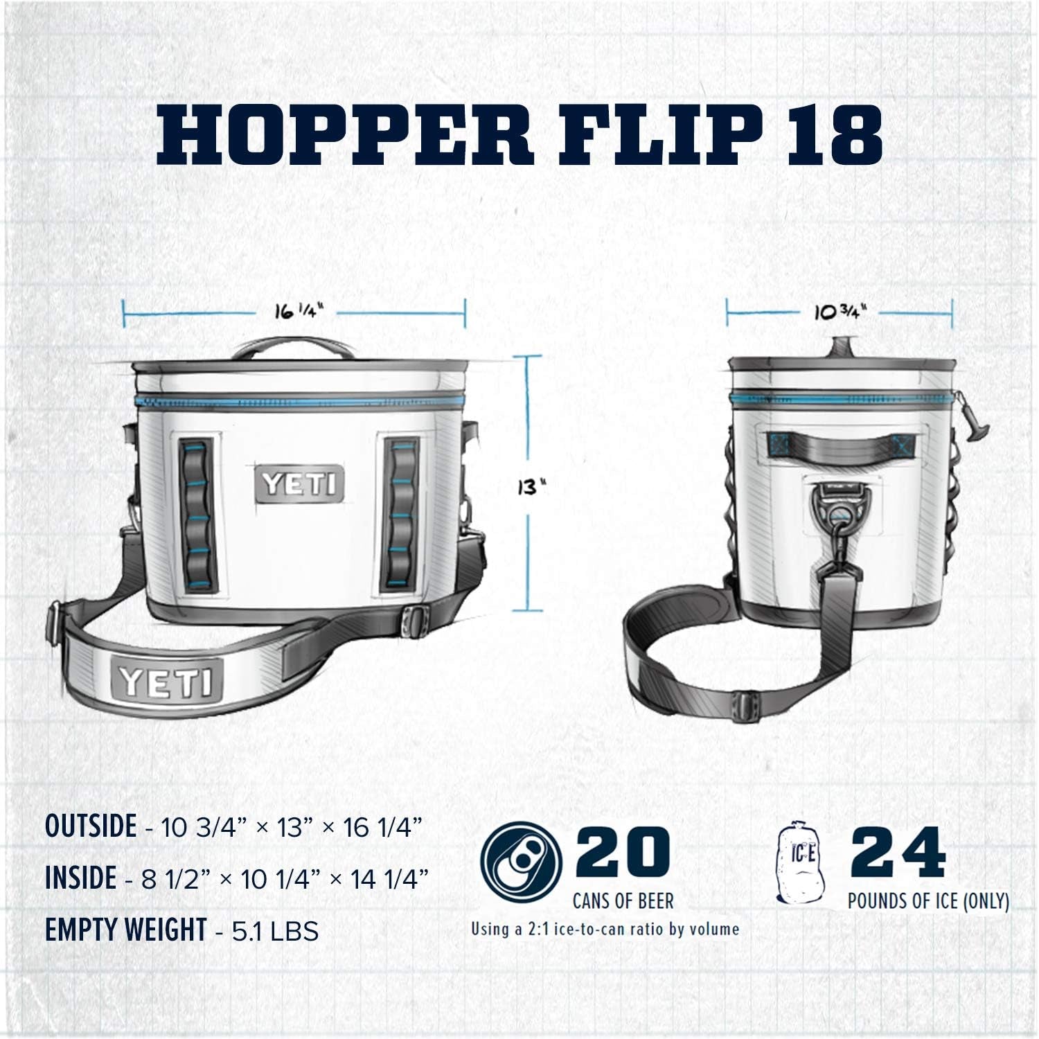 Hopper Flip 18 Portable Soft Cooler