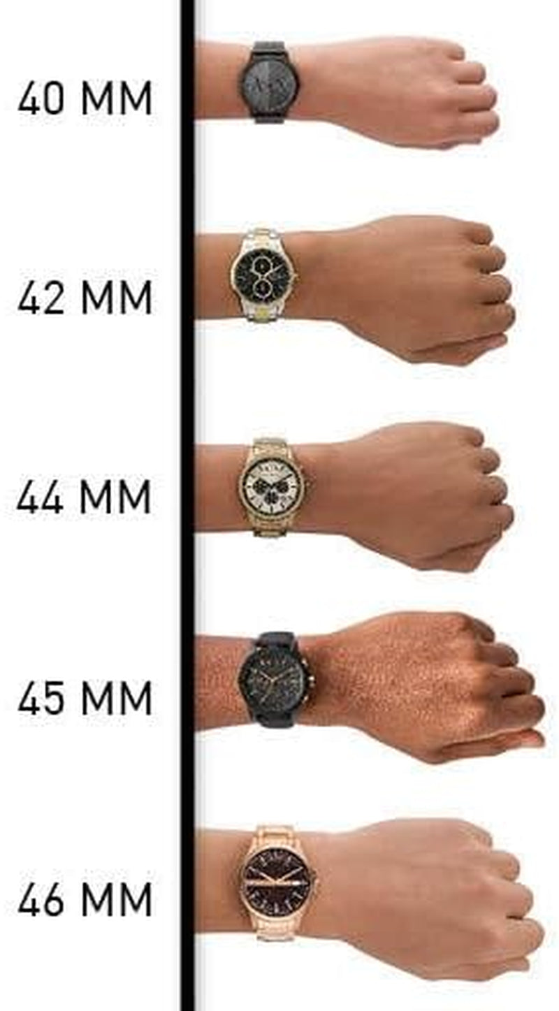 Men'S Automatic Blue Stainless Steel Watch (Model: AX2457)