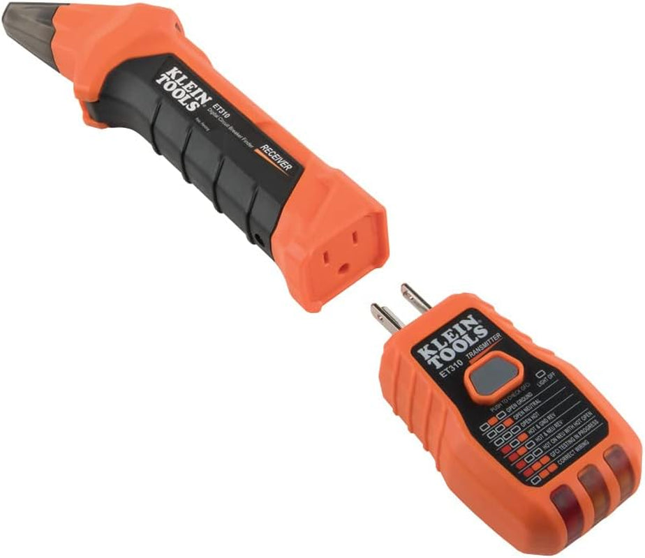 ET310 AC Circuit Breaker Finder, Electric and Voltage Tester with Integrated GFCI Outlet Tester