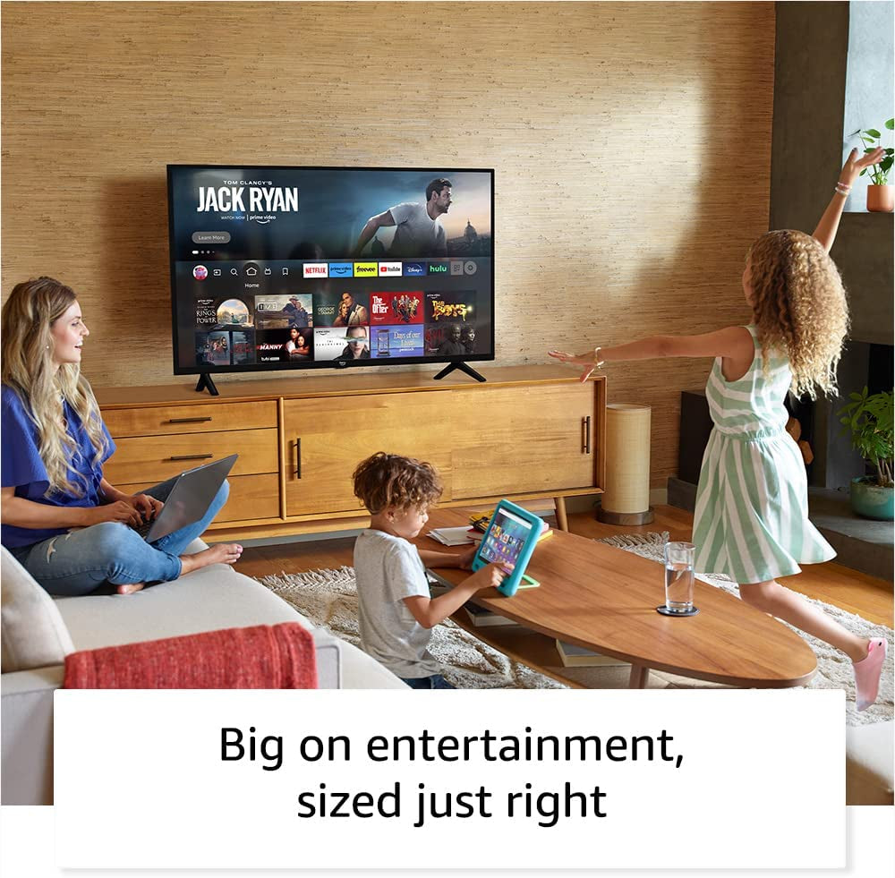 Fire TV 32" 2-Series (Newest Model), HD Smart TV with Fire TV Alexa Voice Remote, Stream Live TV without Cable
