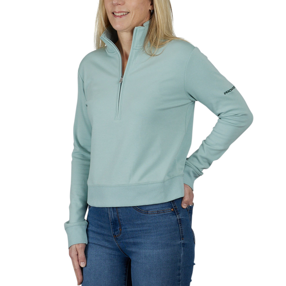 ProWood Women's TravisMathew Cloud Fleece Half-Zip