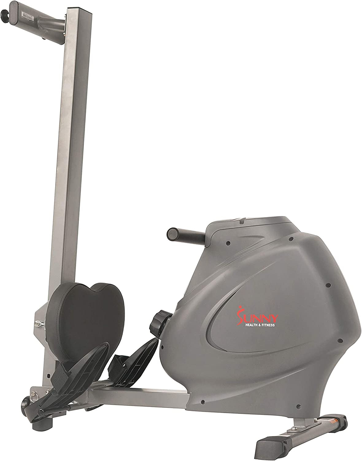 Magnetic Rowing Machine for Home Exercise, Quiet & Smooth Rower with Compact Storage and Optional Free Sunnyfit App Connectivity