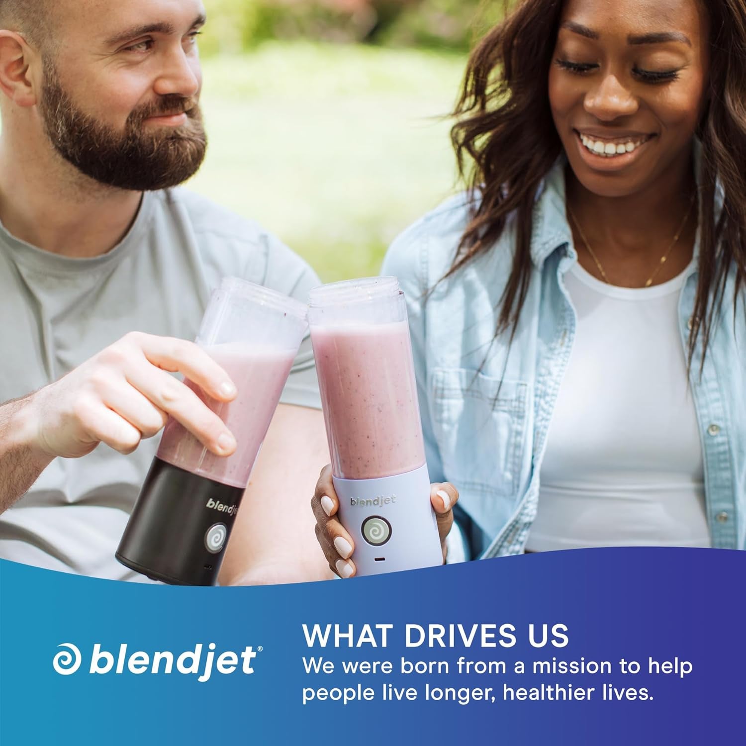 Portable Blender for Smoothies & Shakes - 16Oz 2 - USB-C Rechargeable & Self Cleaning - Mini Travel Blender with Stainless Steel Blade (Urban Camo)