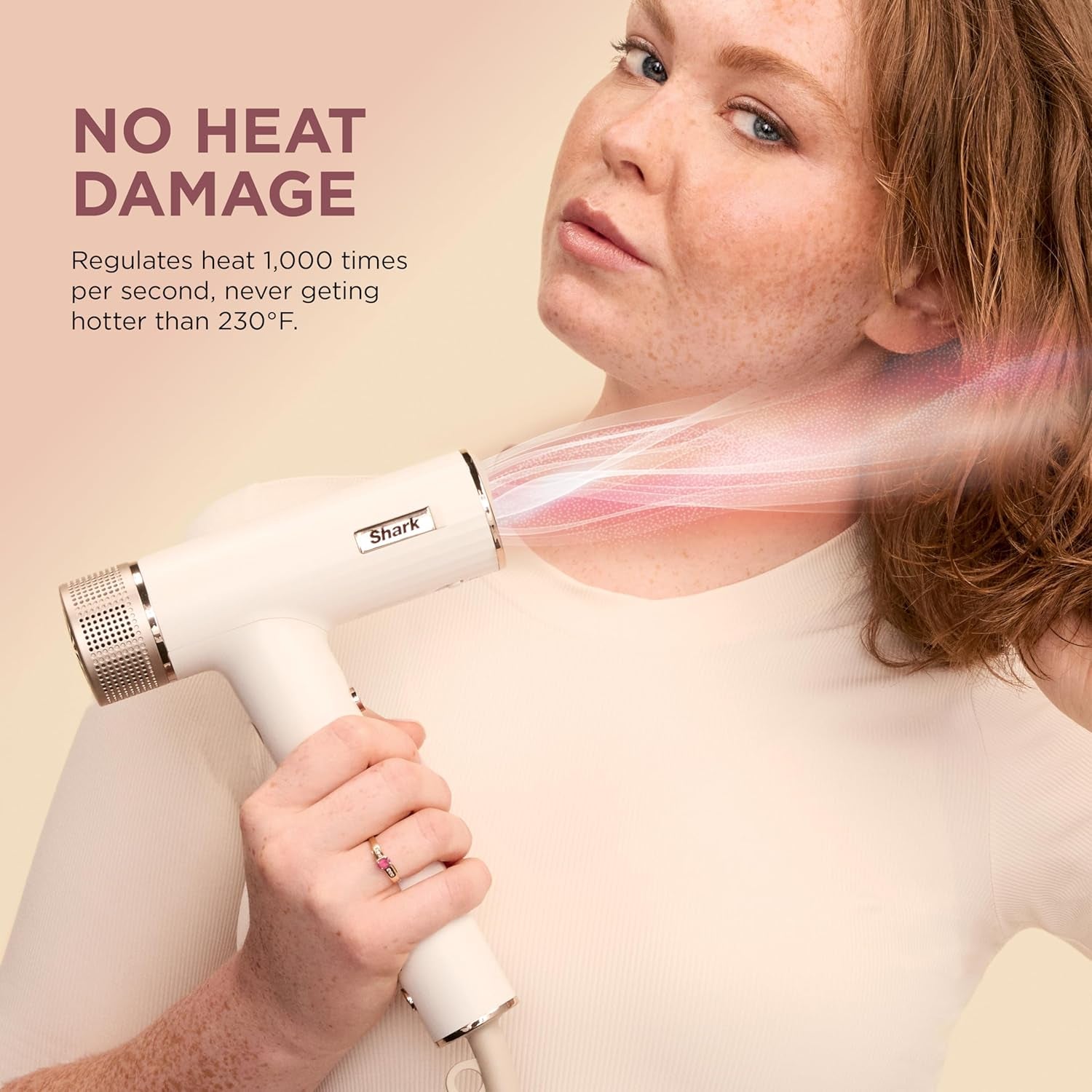 Hair Dryer | Speedstyle | No Heat Damage Hair Styling Tool | 3 Styling Tools Included | Portable & Powerful Blow Dryer | Best for Straight & Wavy Hair | Silk | HD331