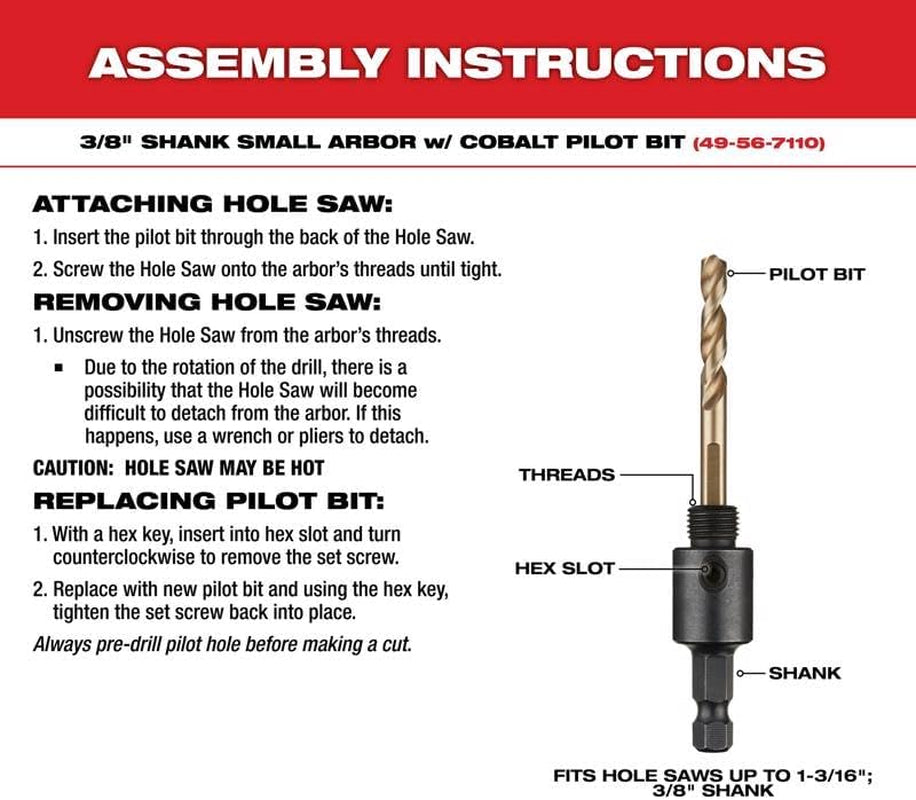 49-22-4025 13-Piece General Purpose Hole Dozer Hole Saw Kit