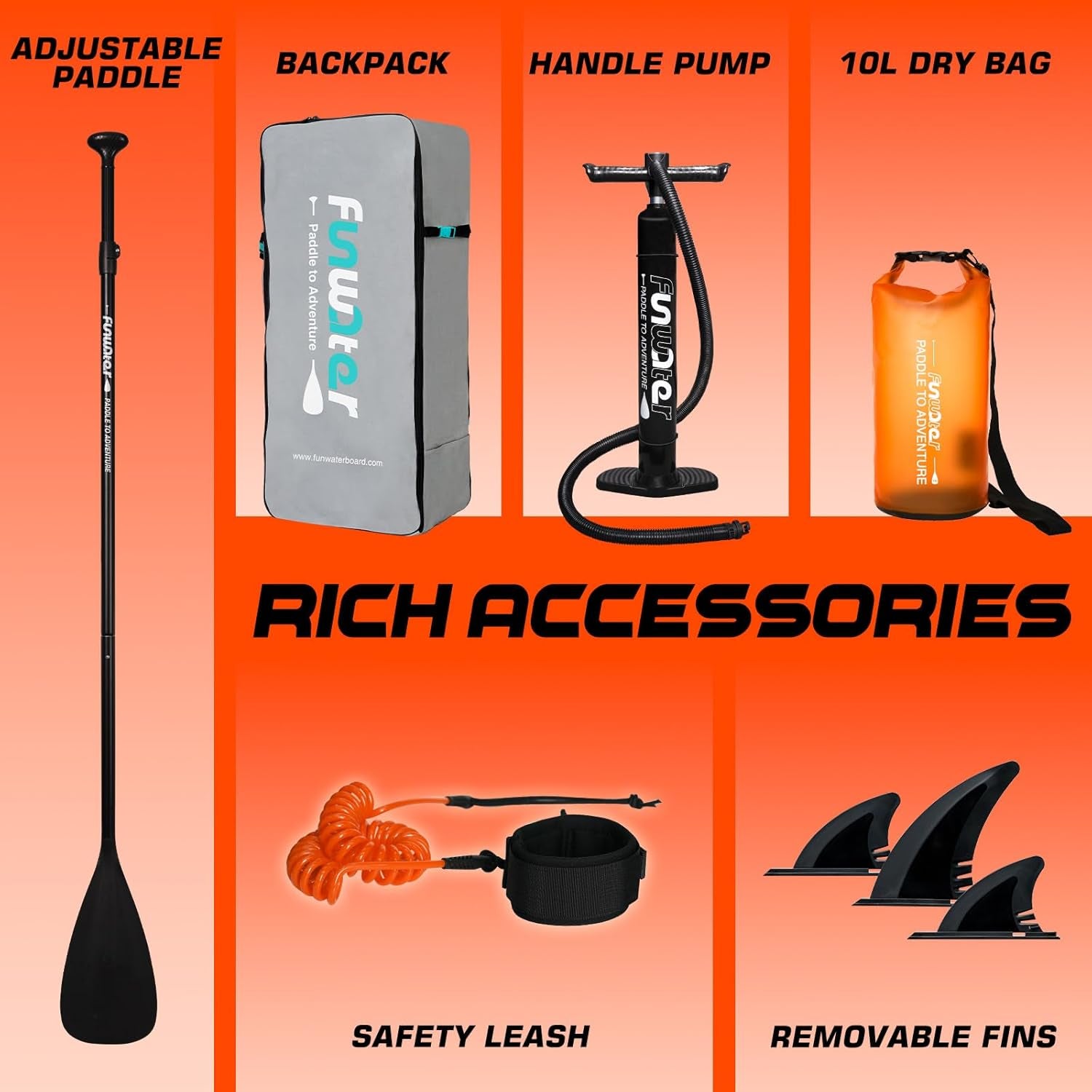 Stand up Paddle Board Ultra-Light Inflatable Paddleboard with SUP Accessories for Adults & Youth of All Skill Levels