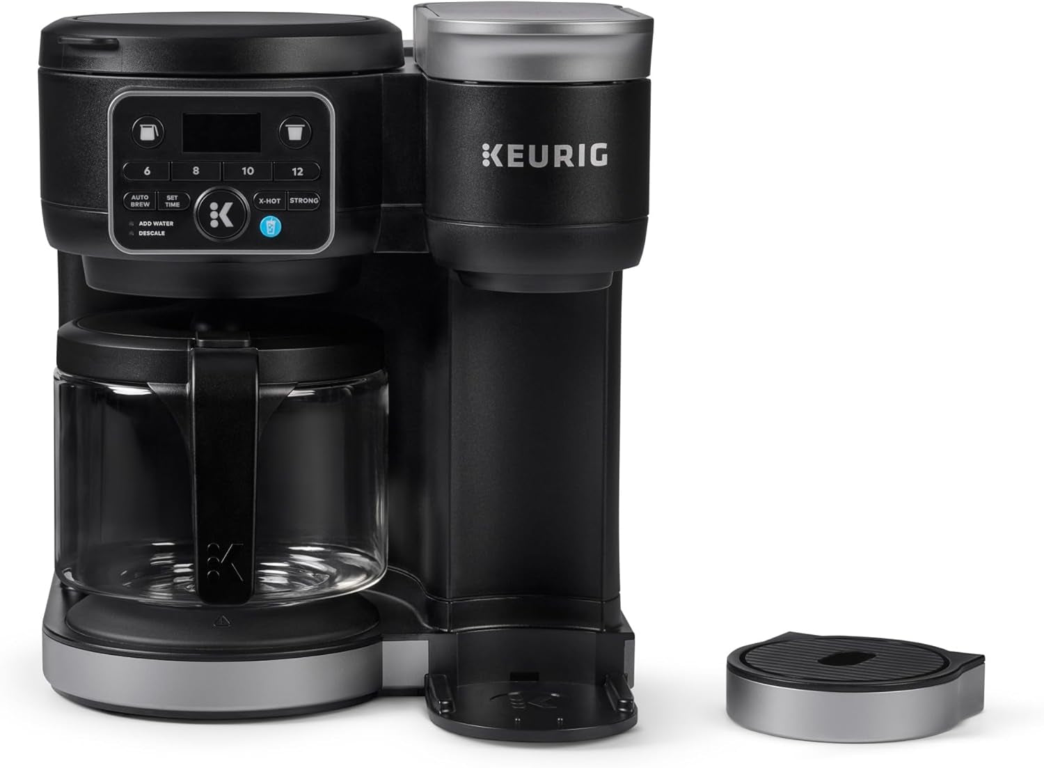 K-Duo Hot & Iced Single Serve & Carafe Coffee Maker, Multistream Technology, 72Oz Reservoir (Gen 2)