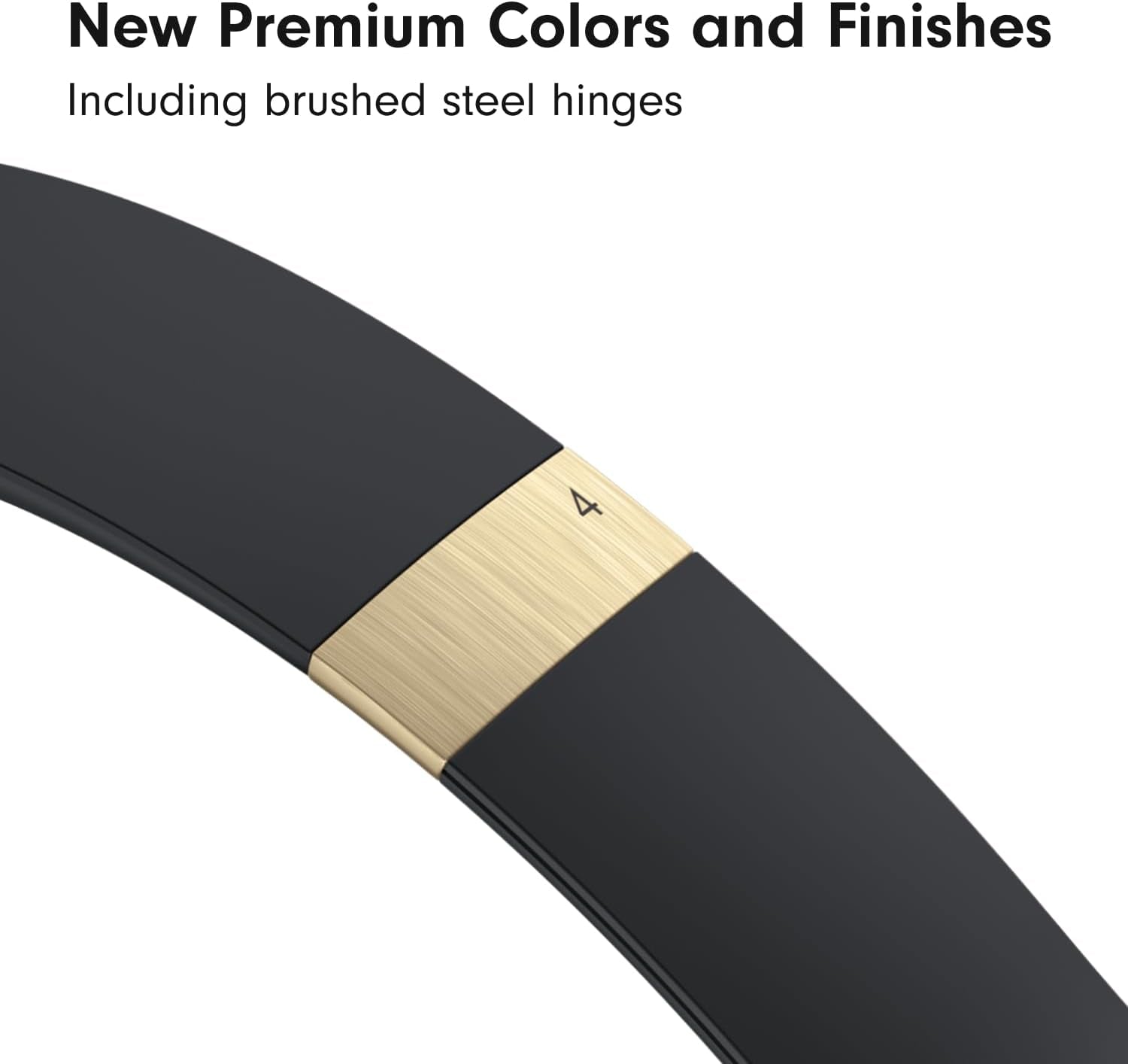 Solo 4 - Wireless Bluetooth On-Ear Headphones, Apple & Android Compatible, up to 50 Hours of Battery Life - Black & Gold