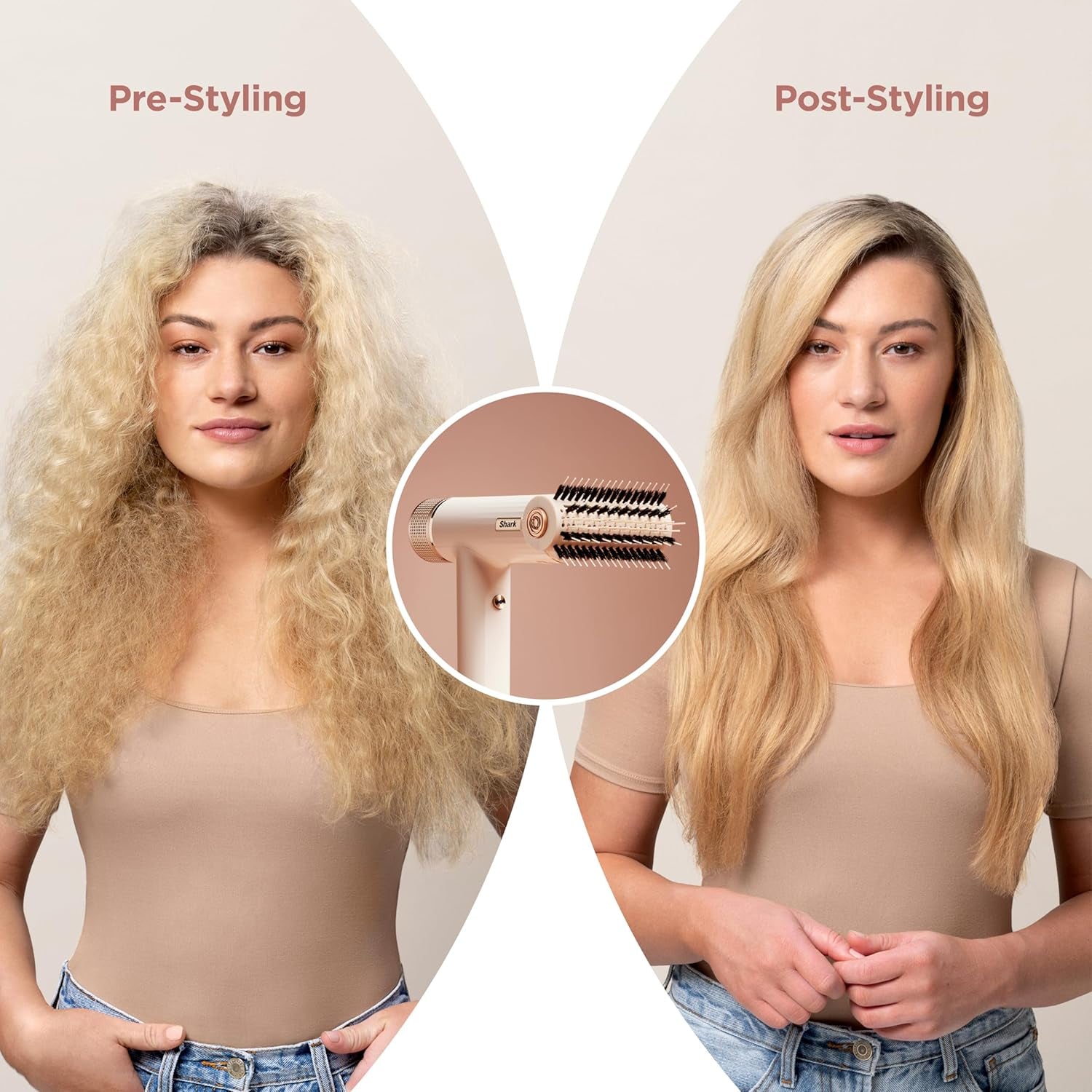 Hair Dryer | Speedstyle | No Heat Damage Hair Styling Tool | 3 Styling Tools Included | Portable & Powerful Blow Dryer | Best for Straight & Wavy Hair | Silk | HD331