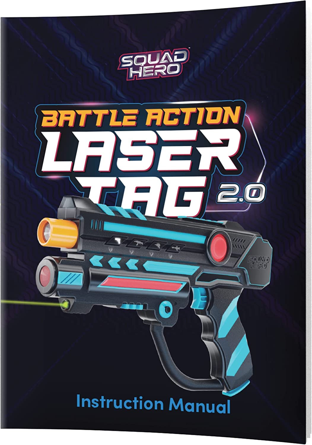 Rechargeable Laser Tag 360° Sensors + Lcds - Set of 4 - Easter Gift Ideas for Kids Teens and Adults Boys & Girls Family Fun - Cool Teenage Lazer Group Activity, Teen Gifts Ages 8+ Year Old