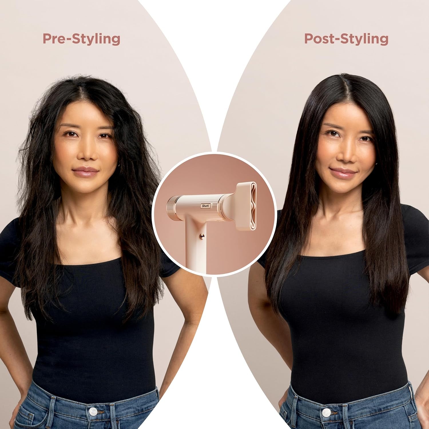 Hair Dryer | Speedstyle | No Heat Damage Hair Styling Tool | 3 Styling Tools Included | Portable & Powerful Blow Dryer | Best for Straight & Wavy Hair | Silk | HD331