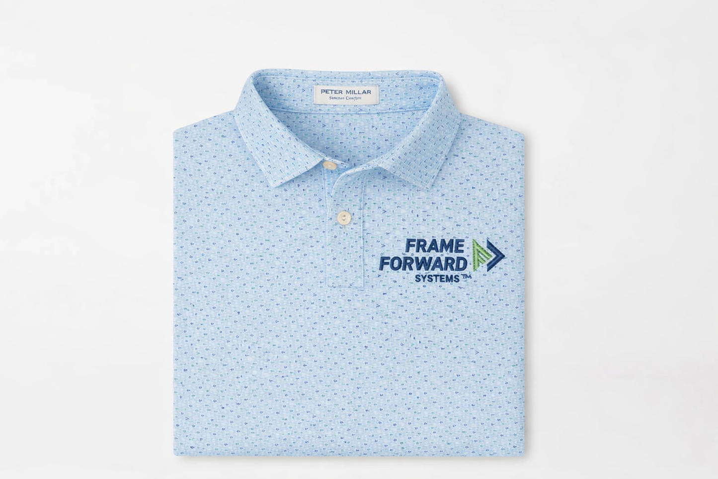 Frame Forward Peter Millar Pennant Polo