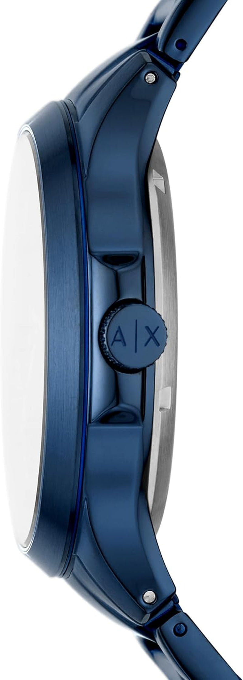 Men'S Automatic Blue Stainless Steel Watch (Model: AX2457)
