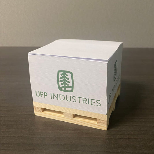 UFP Industries pallet note cubes