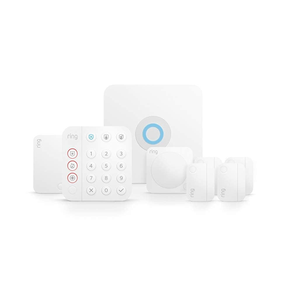 Alarm 8-Piece Kit – Wireless Smart Home Security System | Expandable | Easy Setup | Mobile App Control | 24/7 Professional Monito | Alexa Compatible