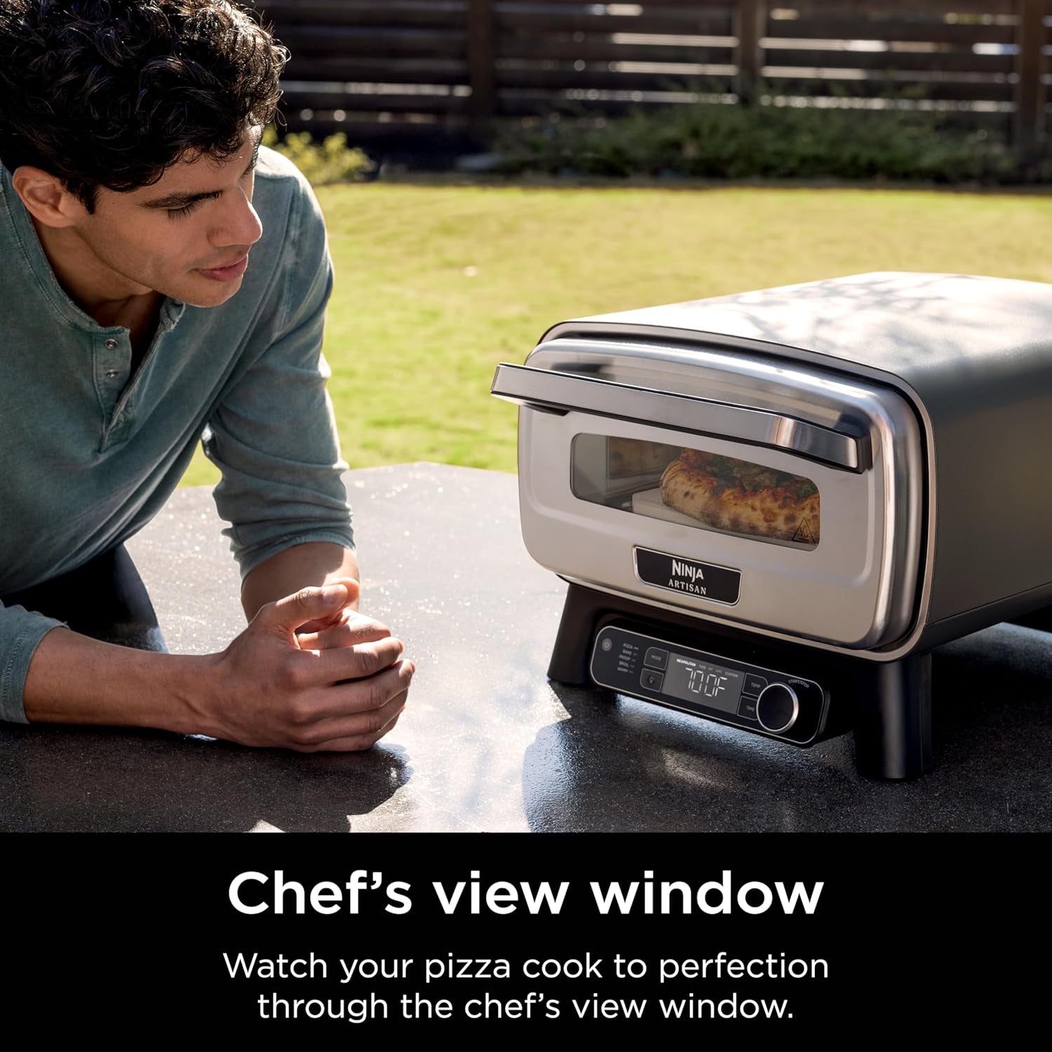 Artisan Outdoor Pizza Oven, 12-Inch, 3-Minute Pizza, Neapolitan, Thin Crust, New York Chicago, Custom, 700F Max Temperature, Electric Heat, Bake, Broil, Proof, Warm, MO201