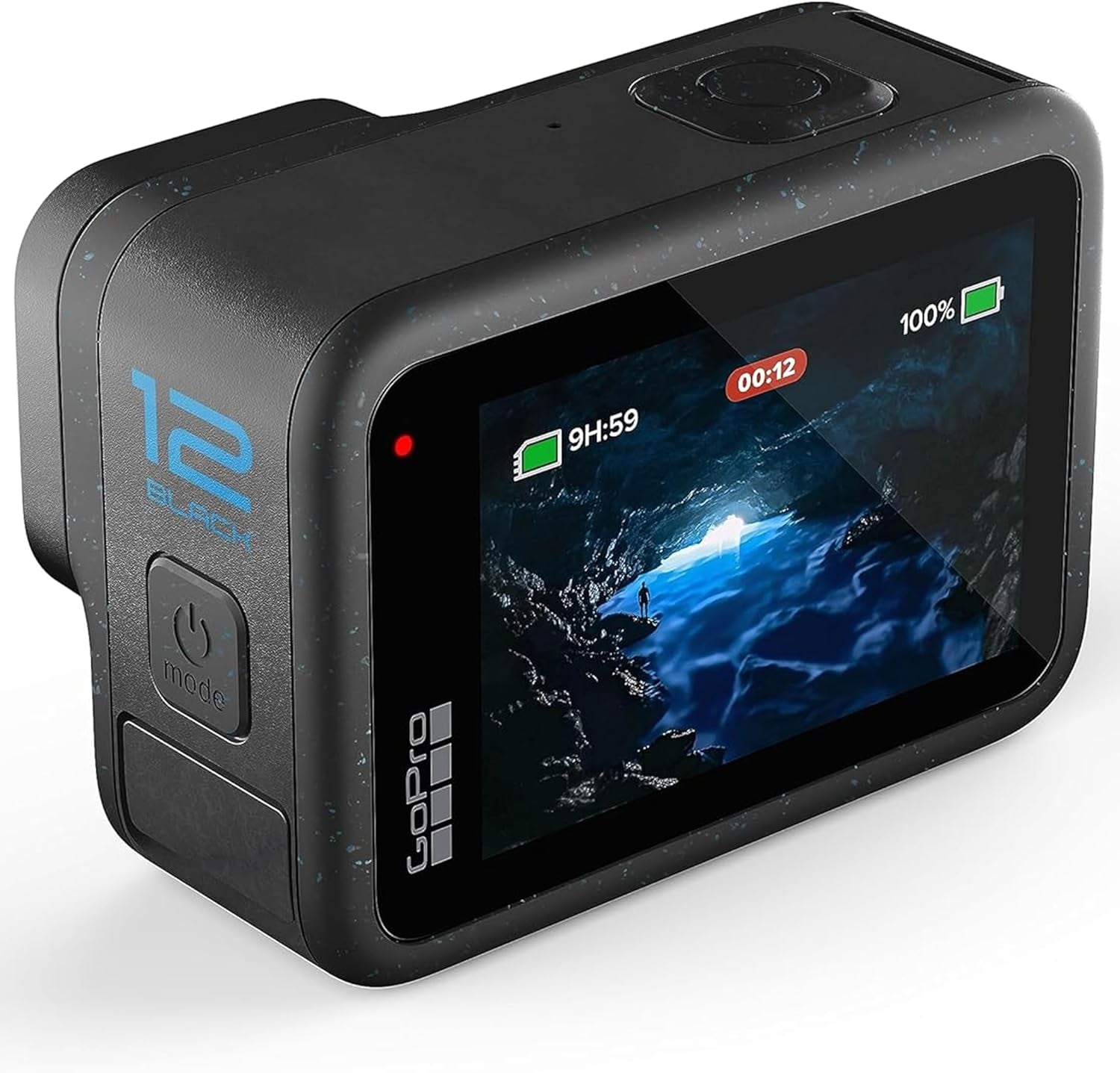 Hero12 Black E-Commerce Package - Waterproof Action Camera with 5.3K60 Ultra HD Video, 27MP Photos, HDR, 1/1.9" Image Sensor, Live Streaming, Webcam, Stabilization