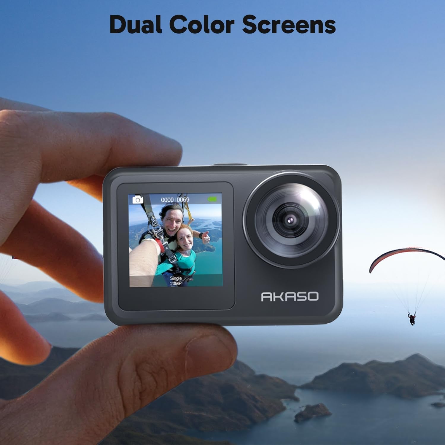 Brave 7 LE 4K30Fps Action Camera with 64GB Microsdxc U3 Memory Card Accessories Kit Bundle Ultra HD 131FT Waterproof Camera EIS 2.0 Wifi Remote Control Zoom Underwater Camera