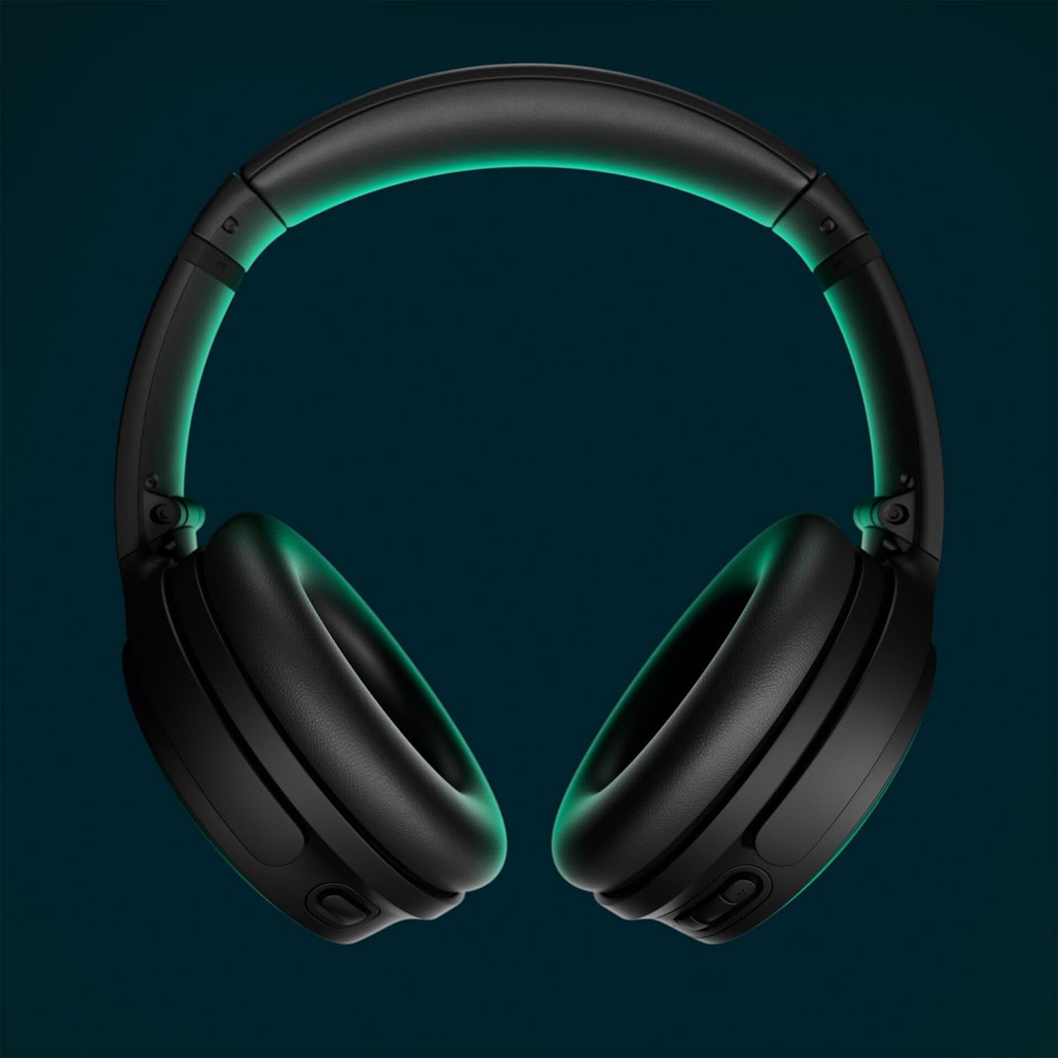 Quietcomfort Bluetooth Headphones, Wireless Headphones with Active over Ear Noise Cancelling and Mic, Deep Bass, up to 24 Hours of Playtime, Black