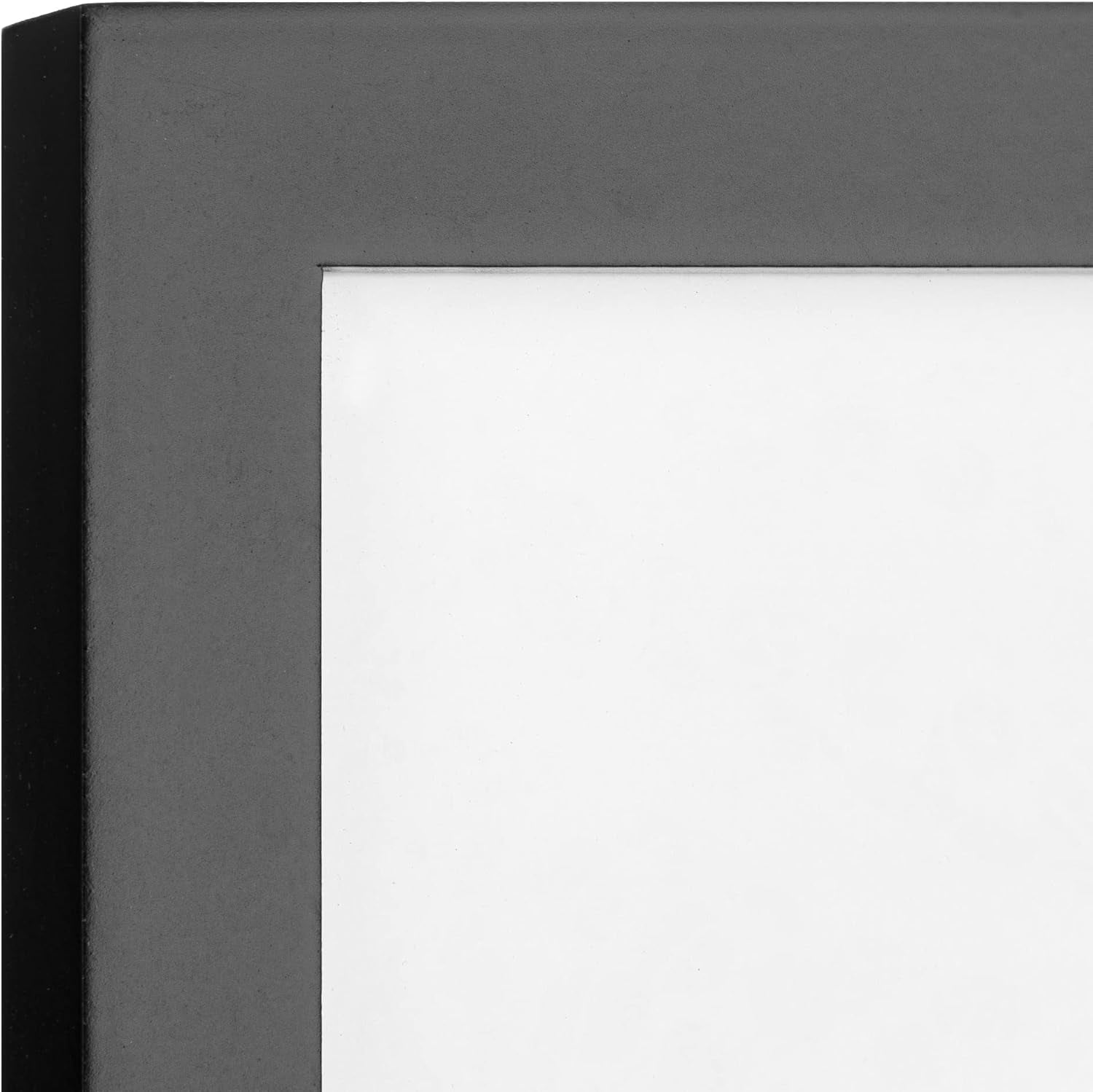 12Pc 12 X 12 Black Frame Kit, Matted to 7.5 X 7.5