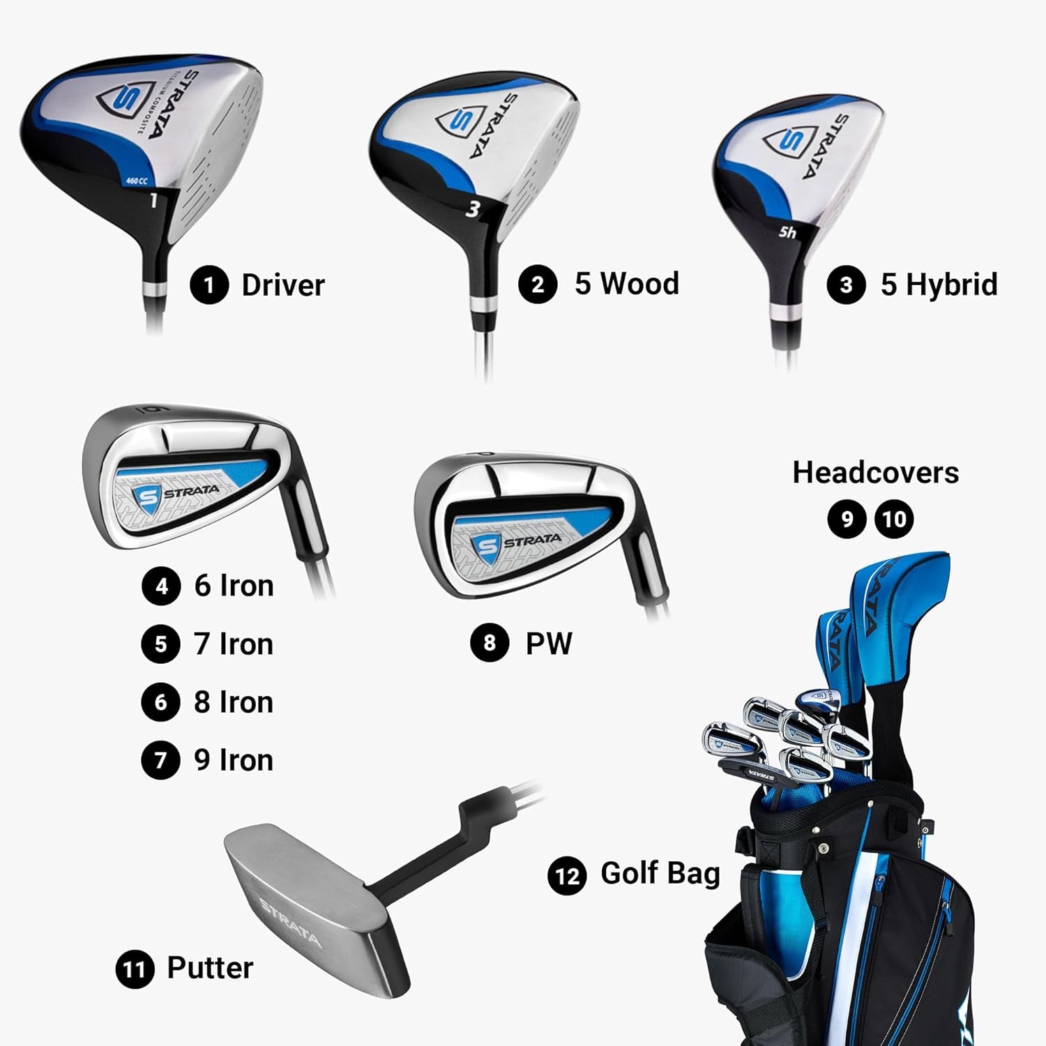 Golf Men’S Strata Complete Set