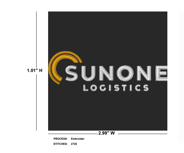 SunOne Logistics Peter Millar Perth Performance Quarter-Zip - Black