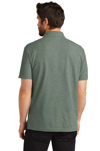 UFP Tree Tone-on-Tone Embroidery - Port Authority C-FREE Cotton Blend Pique Pocket Polo