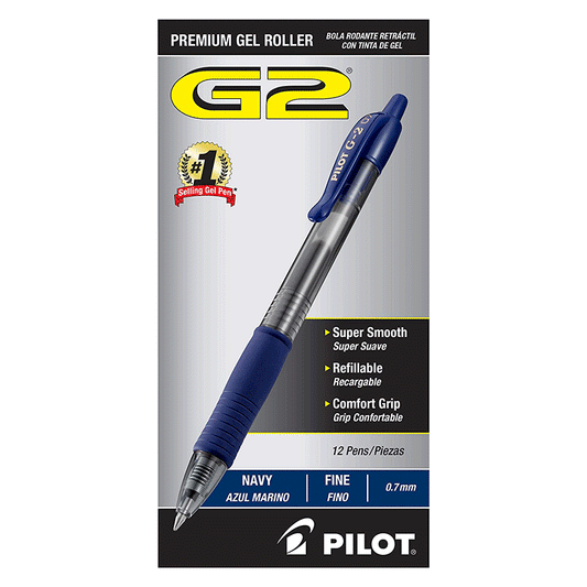 PILOT G2 Premium Gel Pens - Blue
