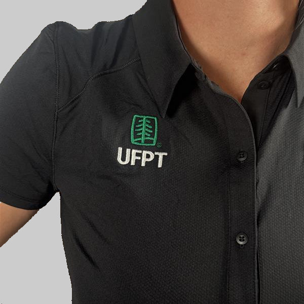 UFPT Lululemon Ladies Quick-Dry Short Sleeve Polo Shirt