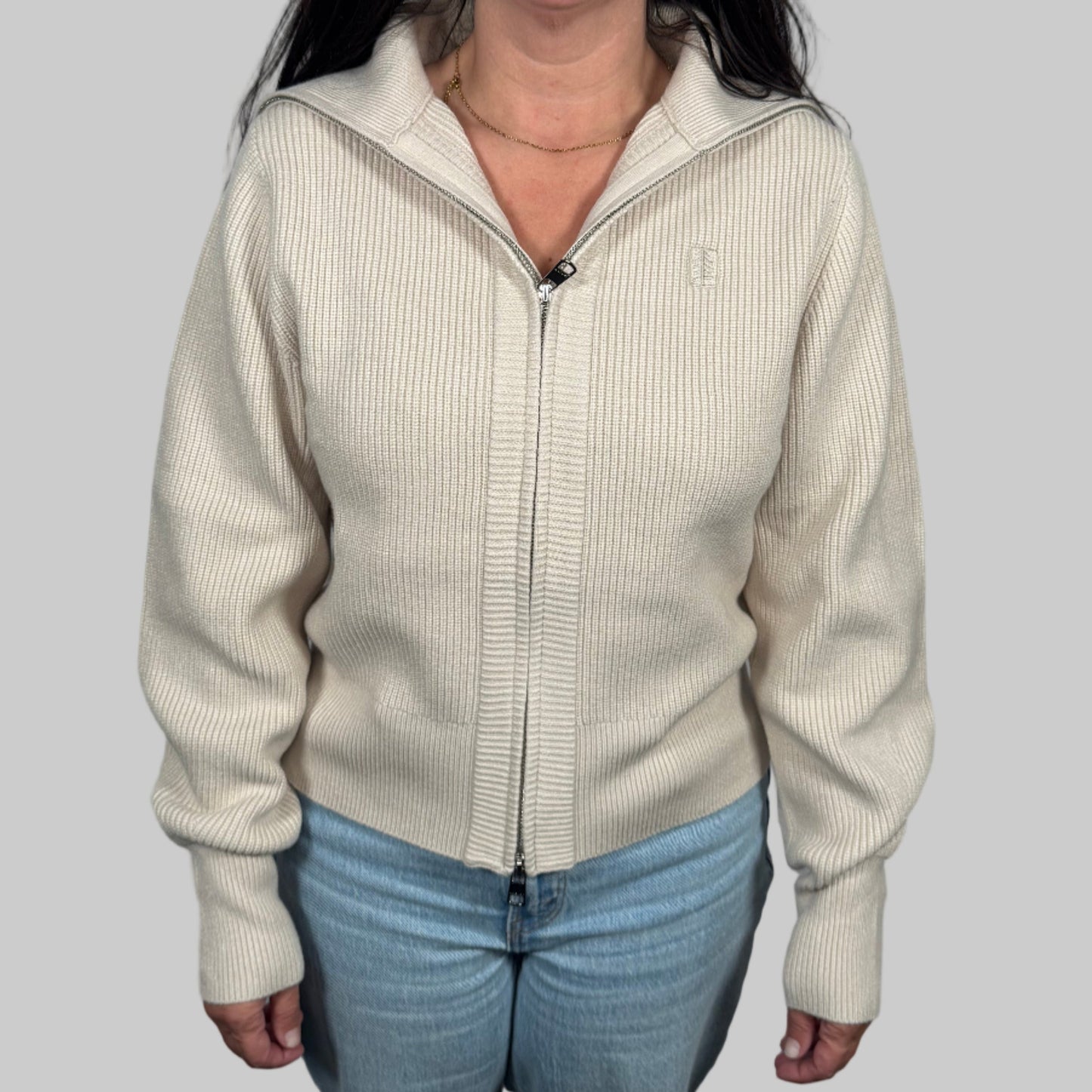 UFP Industries Varley Enrico Knit Jacket - Silver Birch