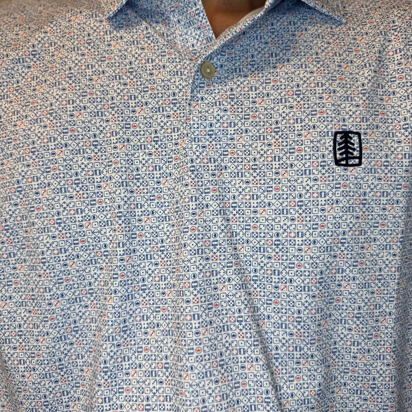 UFP Tree Peter Millar Featherweight "No Dice" Polo