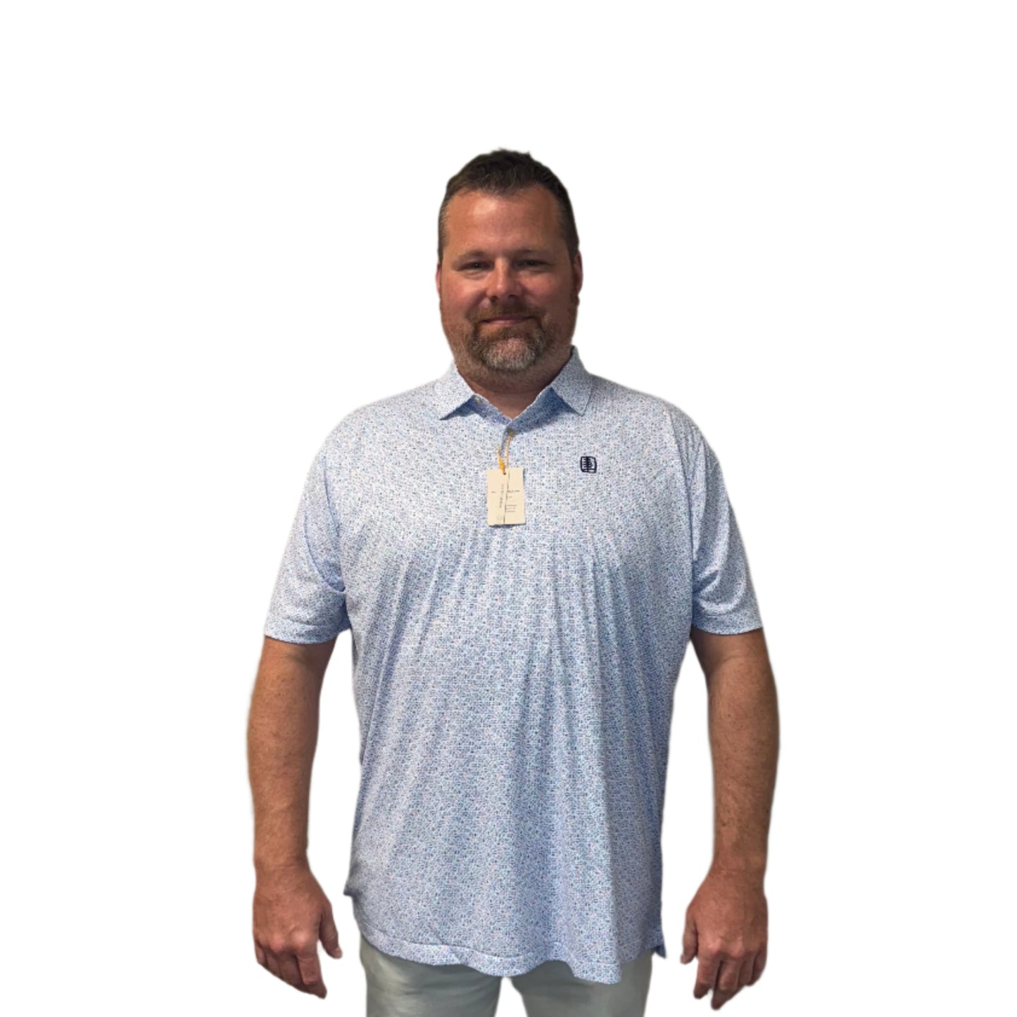 UFP Tree Peter Millar Featherweight "No Dice" Polo