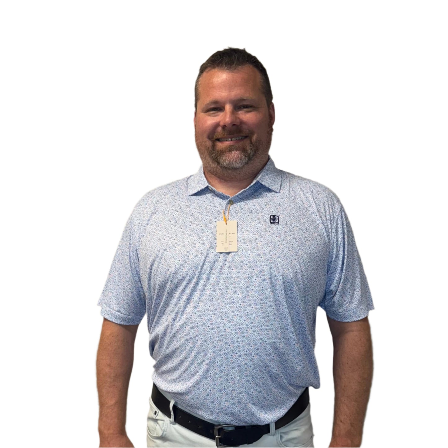 UFP Tree Peter Millar Featherweight "No Dice" Polo