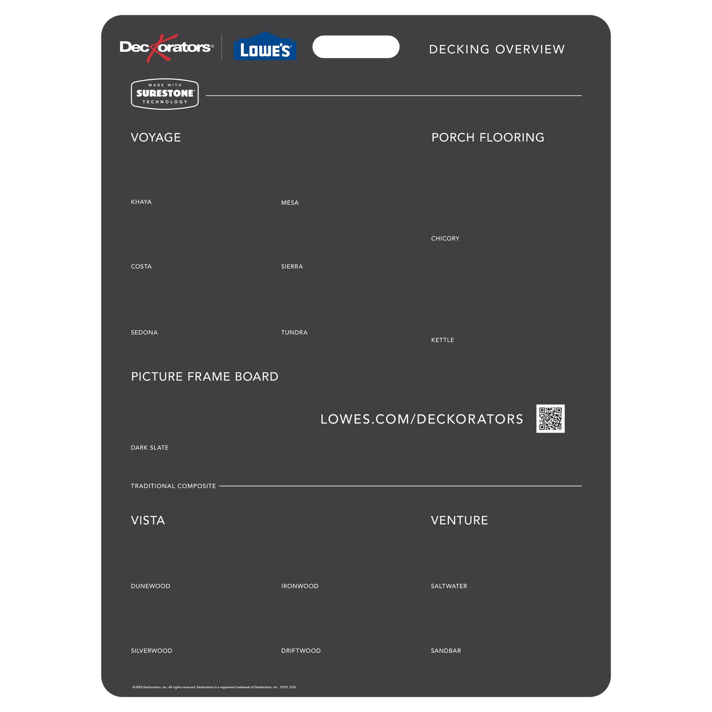 Lowe’s Carry Board