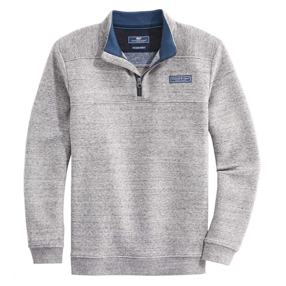 Mens Vineyard Vines Saltwater Fleece Shep Shirt