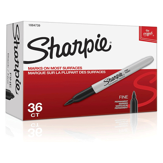 Sharpie King Size Permanent Markers - Fine Point - 36ct