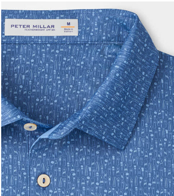 UFP Industries Men's Peter Millar Featherweight Headcovers Performance Polo
