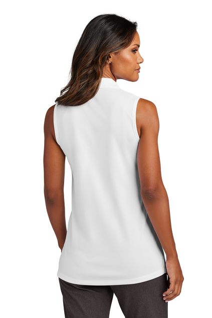 UFP Tree Tone-on-Tone Embroidery - Port Authority Women's Dry Zone UV Micro-Mesh Sleeveless Polo
