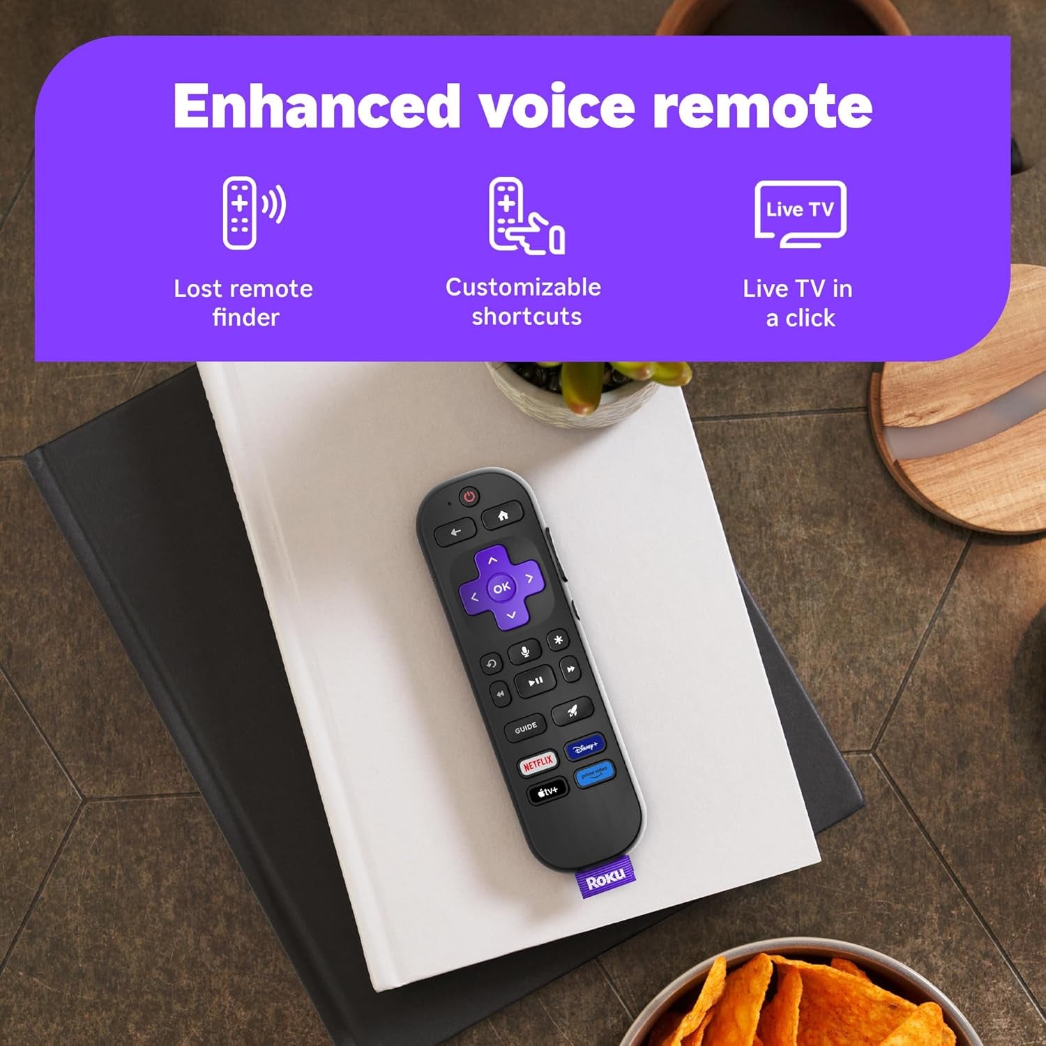 Smart TV 2025 – 50-Inch Select Series, 4K HDR TV – tv with Enhanced Voice Remote – Flat Screen LED Television with Wi-Fi for Streaming Live Local News, Sports, Family Entertainment